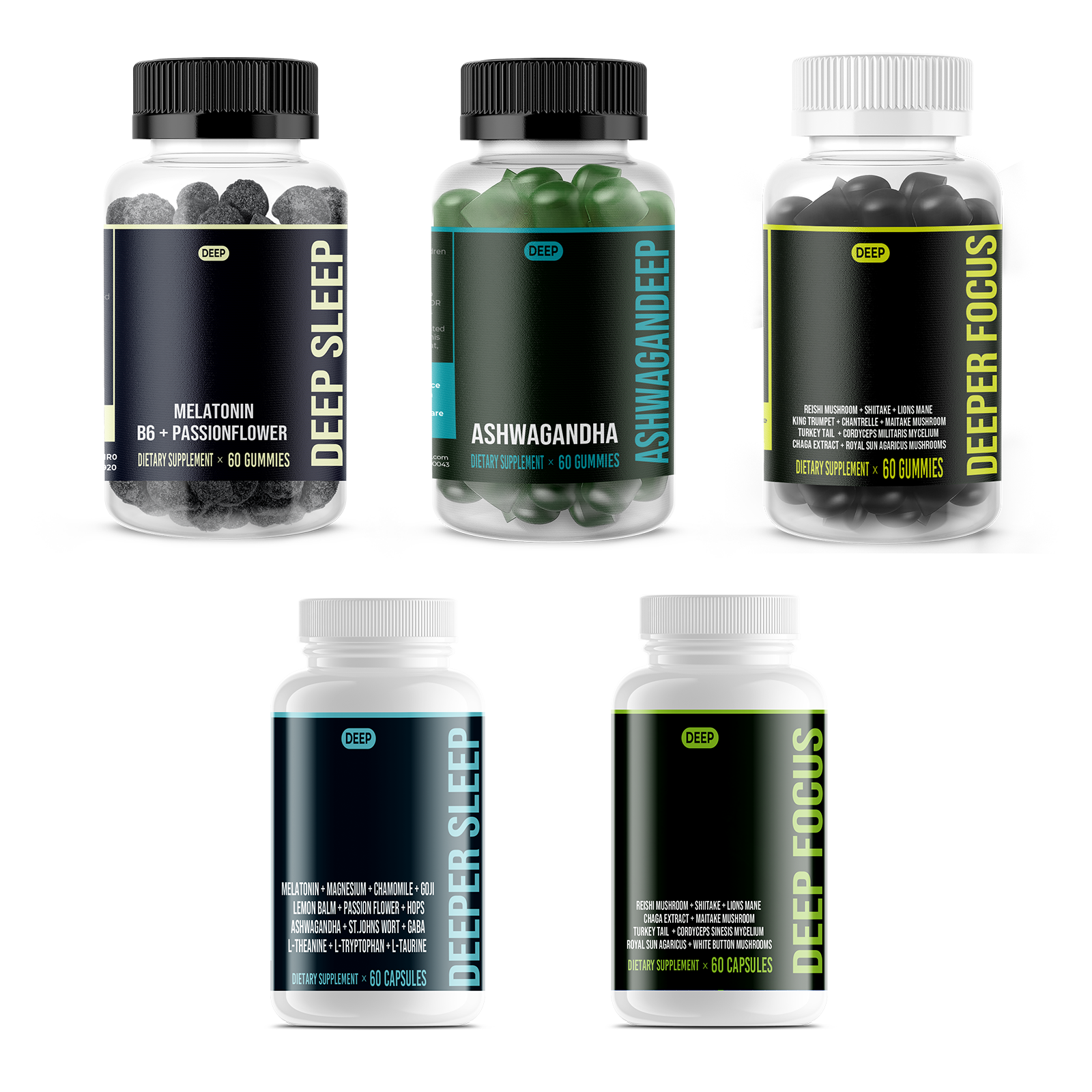 Bliss Bundle : 5 Regenerative Supplements