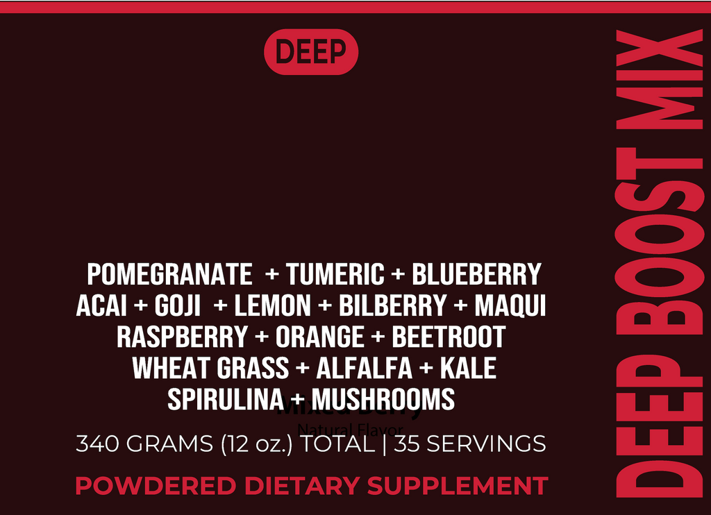 Deep Boost Mix : Powdered SuperFruit & SuperFood Drink - Deep Supplement