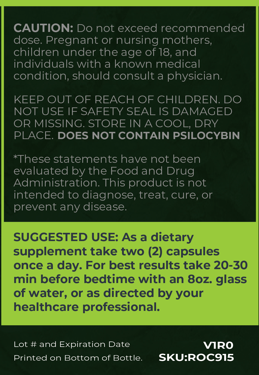 Deep Focus Capsules : Adaptogenic Mushrooms