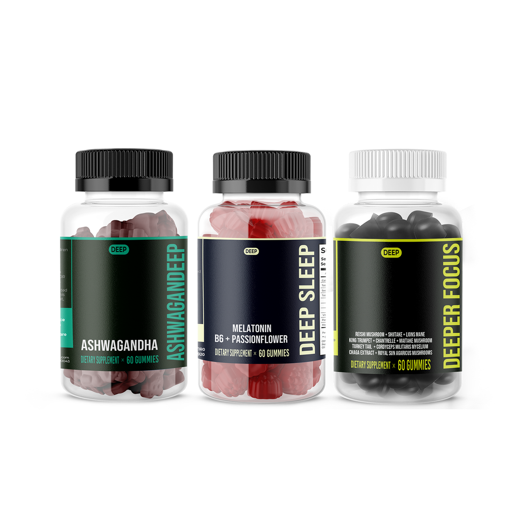 The Gummy Bundle : 3 Nootropic Supplements - Deep Supplement