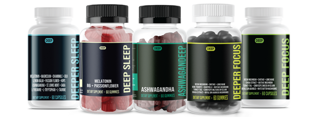 The Bliss Bundle : 5 Regenerative Supplements - Deep Supplement
