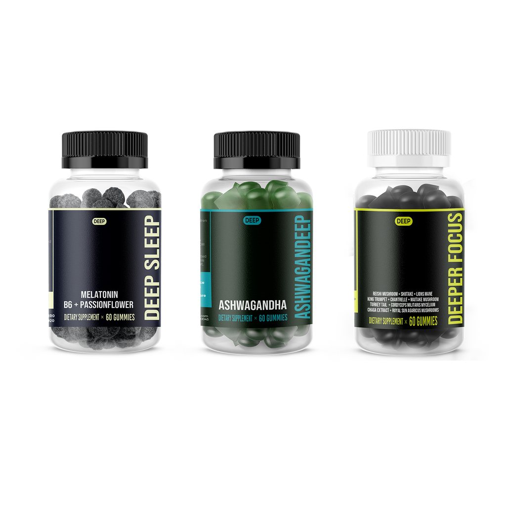 Gummy Bundle : 3 Nootropic Supplements - Deep Supplement