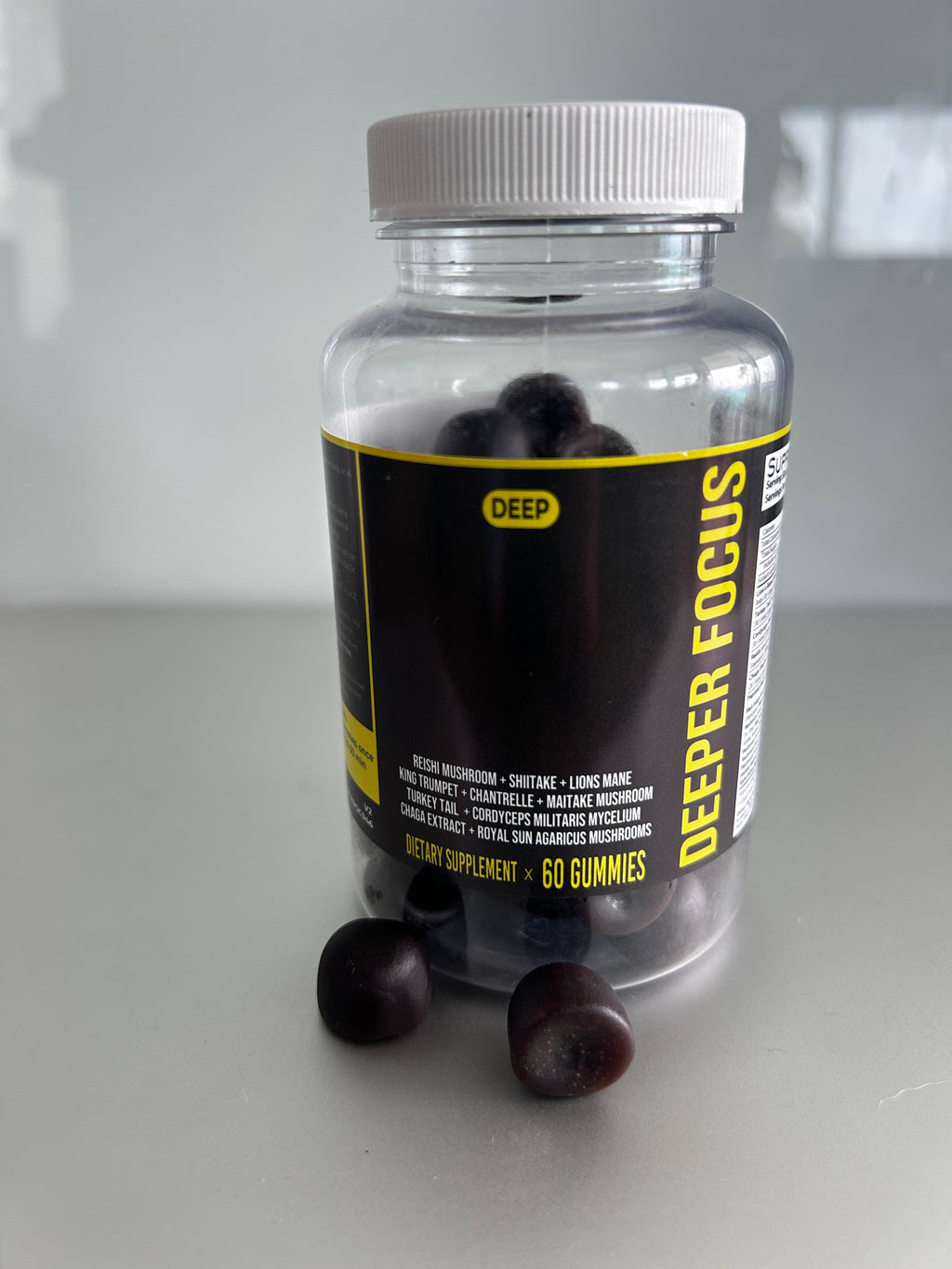 Deeper Focus Gummies : Adaptogenic Mushrooms - Deep Supplement