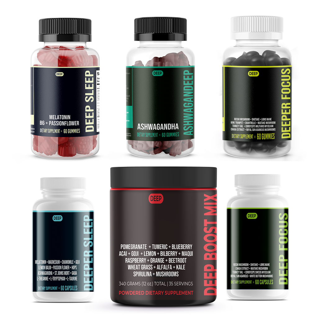 Super Deep Bundle : Holistic Routine Supplements - Deep Supplement