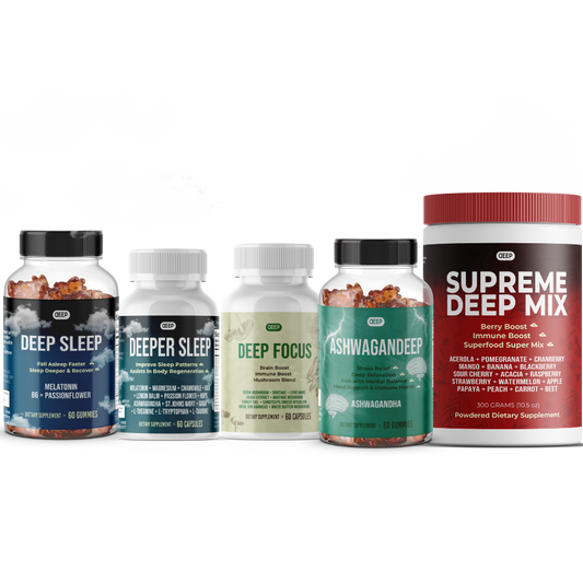 The Deep Sleep Bundle : 5 Regenerative Supplements