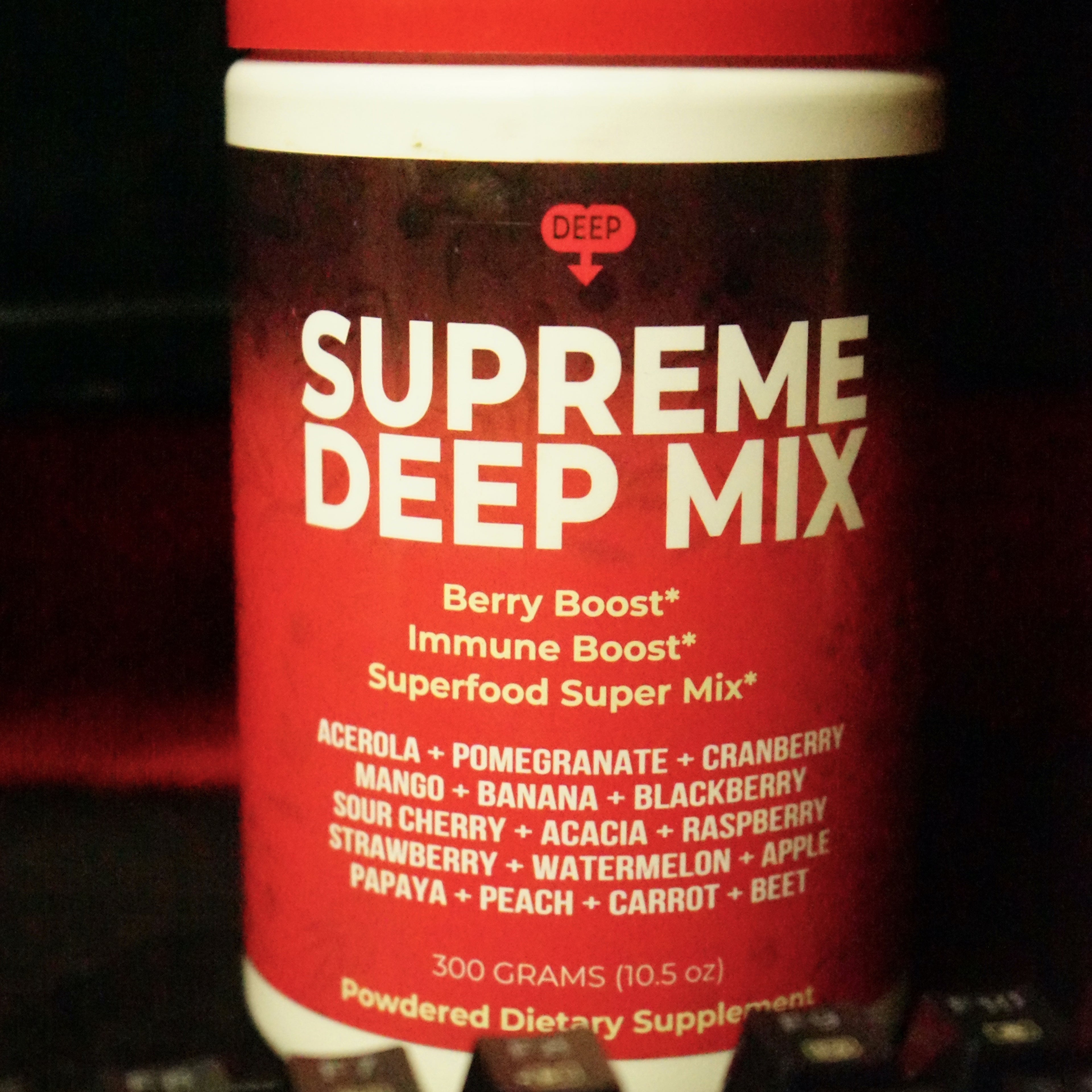 Supreme Deep Mix : Powdered Super Food & Super Fruit Drink - Deep Supplement