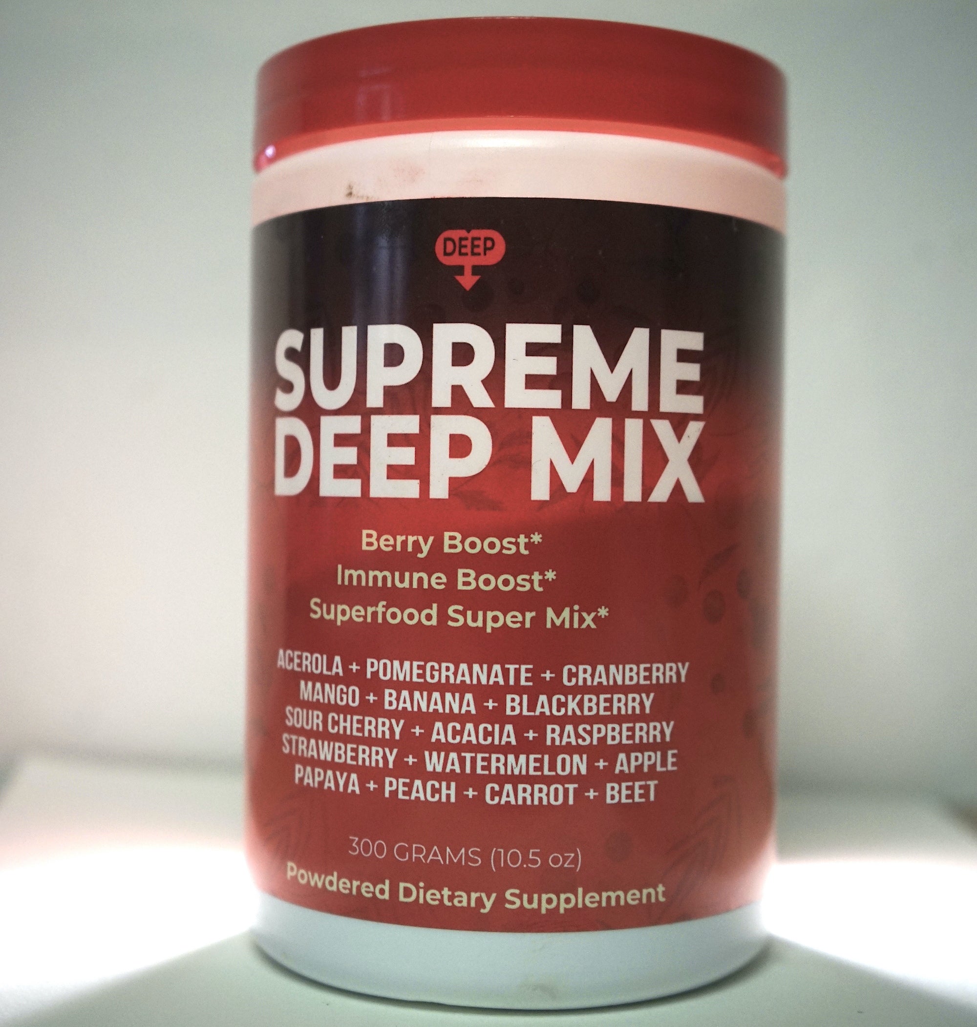 Supreme Deep Mix : Powdered Super Food & Super Fruit Drink - Deep Supplement